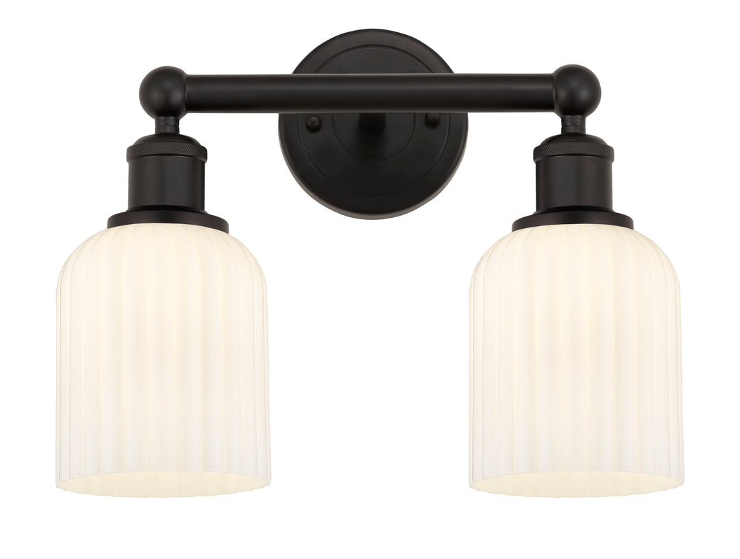 Innovations Lighting Bridal Veil 5" Bath Vanity Light - Oil Rubbed Bronze Vanity Lights Innovations Lighting   