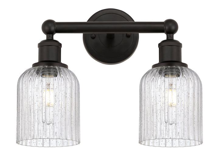 Innovations Lighting Bridal Veil 5" Bath Vanity Light - Oil Rubbed Bronze Vanity Lights Innovations Lighting   