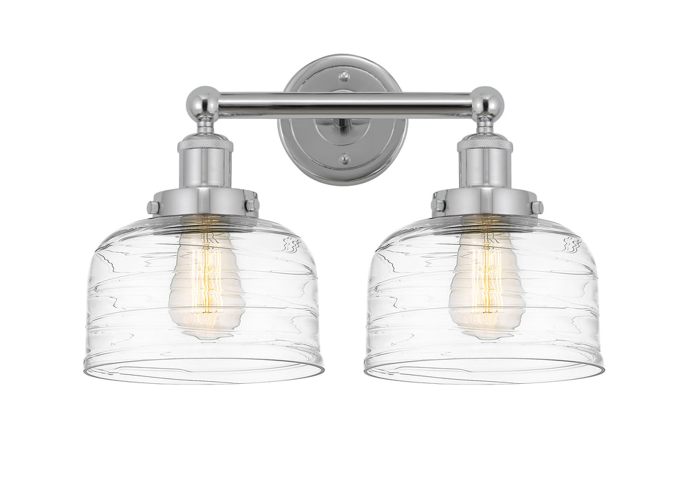 Innovations Lighting Bell 8" Bath Vanity Light - Polished Chrome Vanity Lights Innovations Lighting   