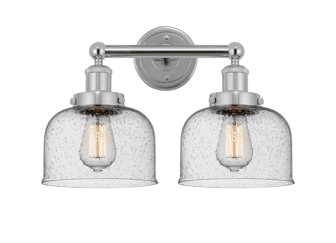 Innovations Lighting Bell 8" Bath Vanity Light - Polished Chrome Vanity Lights Innovations Lighting   