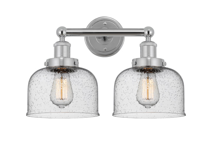 Innovations Lighting Bell 8" Bath Vanity Light - Polished Chrome Vanity Lights Innovations Lighting   