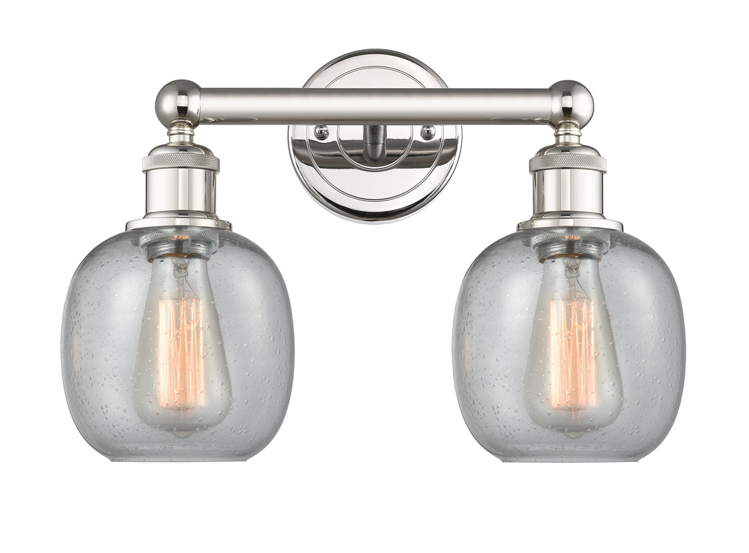 Innovations Lighting Belfast 6" Bath Vanity Light - Polished Nickel Vanity Lights Innovations Lighting   