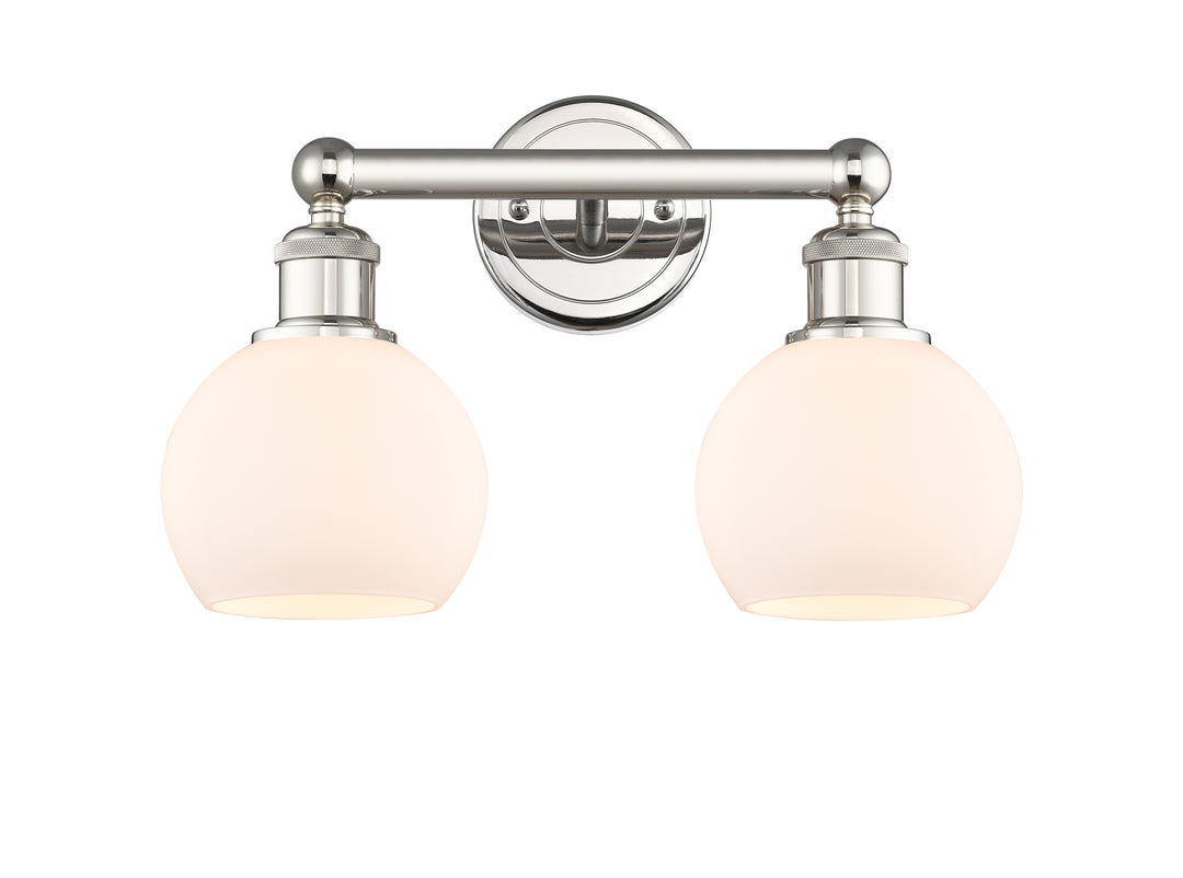 Innovations Lighting Athens 6" Bath Vanity Light - Polished Nickel Vanity Lights Innovations Lighting   