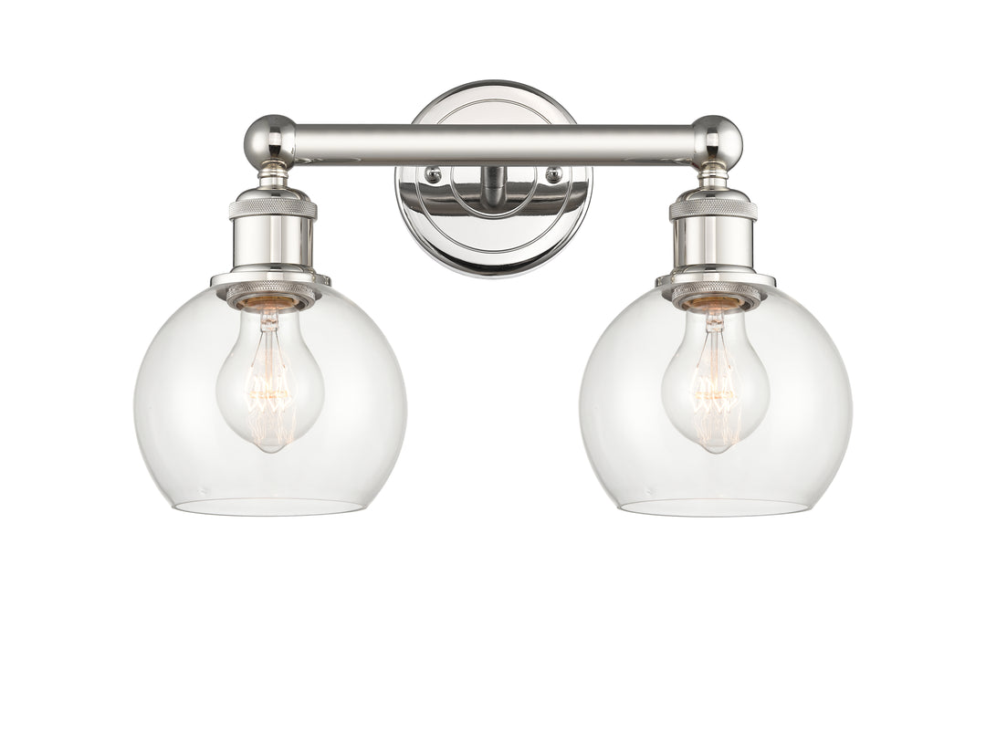 Innovations Lighting Athens 6" Bath Vanity Light - Polished Nickel