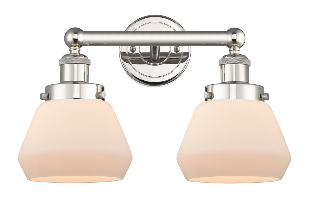 Innovations Lighting Fulton 7" Bath Vanity Light - Polished Nickel Vanity Lights Innovations Lighting   