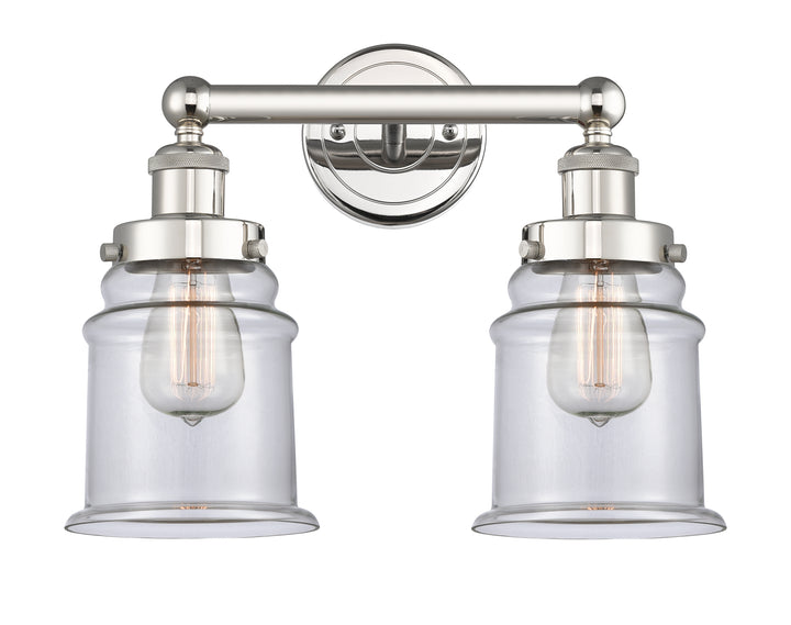 Innovations Lighting Canton 6" Bath Vanity Light - Polished Nickel Vanity Lights Innovations Lighting   