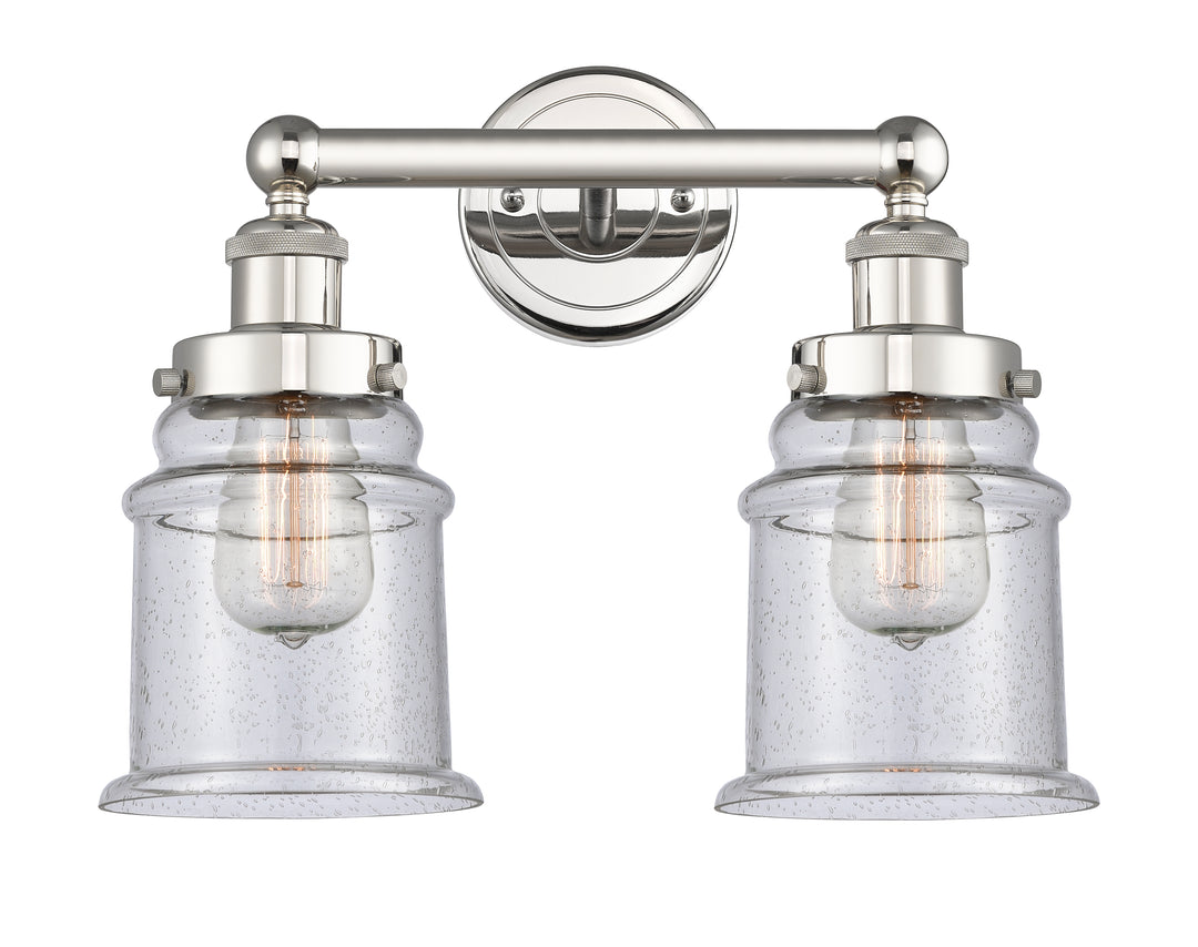 Innovations Lighting Canton 6" Bath Vanity Light - Polished Nickel Vanity Lights Innovations Lighting   