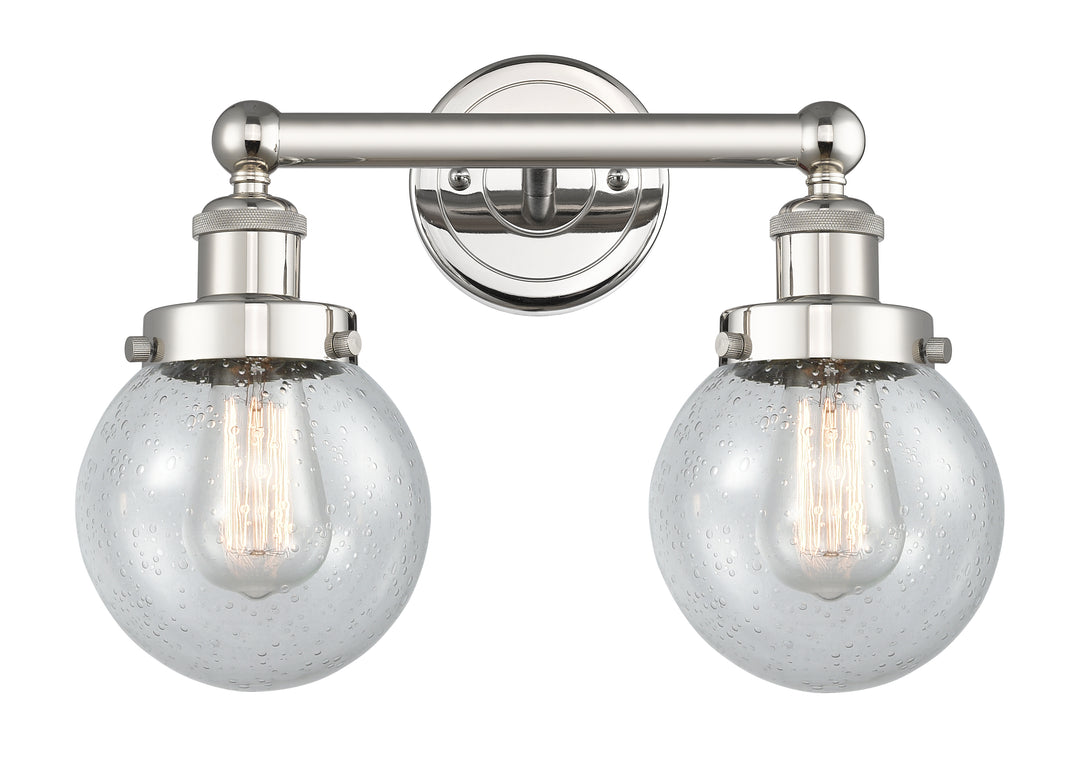 Innovations Lighting Beacon 6" Bath Vanity Light - Polished Nickel Vanity Lights Innovations Lighting   