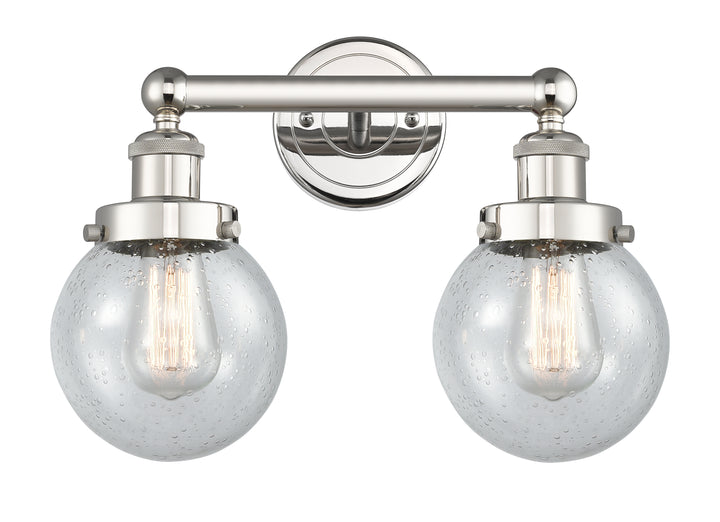 Innovations Lighting Beacon 6" Bath Vanity Light - Polished Nickel Vanity Lights Innovations Lighting   