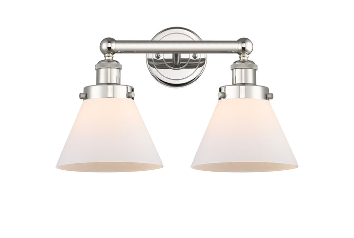 Innovations Lighting Cone 8" Bath Vanity Light - Polished Nickel Vanity Lights Innovations Lighting   