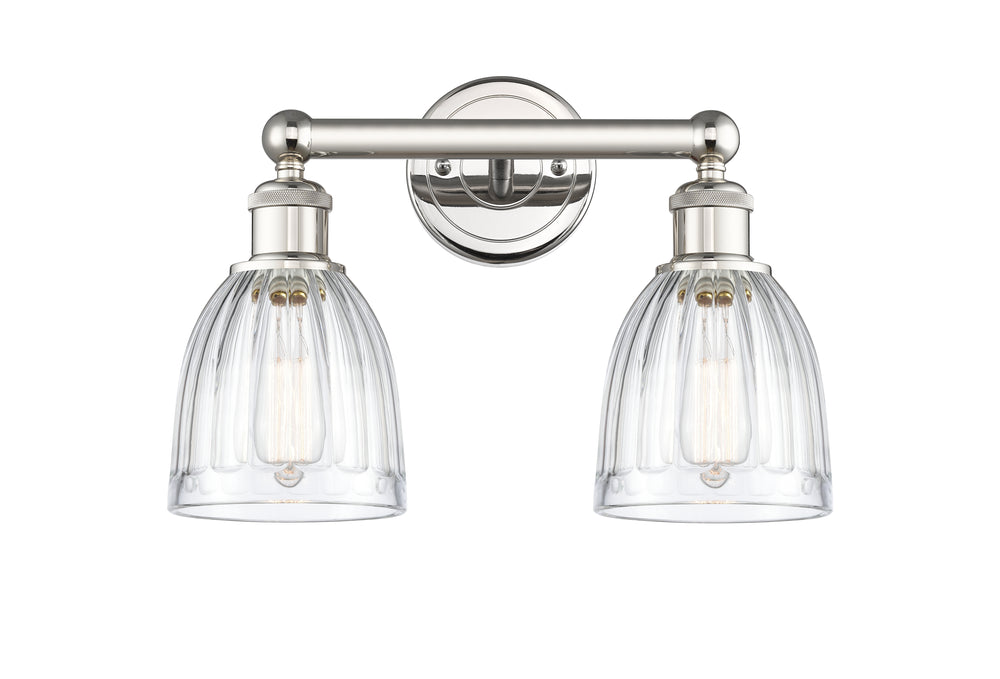 Innovations Lighting Brookfield 6" Bath Vanity Light - Polished Nickel