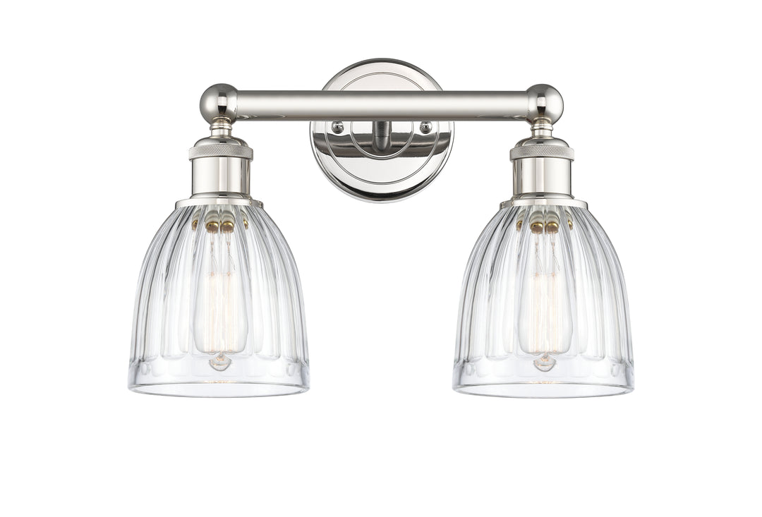 Innovations Lighting Brookfield 6" Bath Vanity Light - Polished Nickel Vanity Lights Innovations Lighting   