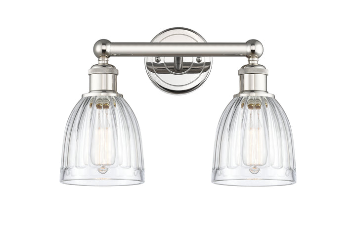 Innovations Lighting Brookfield 6" Bath Vanity Light - Polished Nickel Vanity Lights Innovations Lighting   