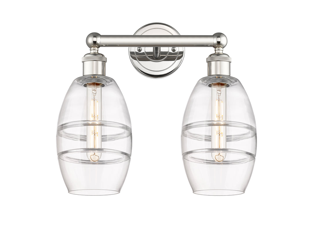 Innovations Lighting Vaz 6" Bath Vanity Light - Polished Nickel Vanity Lights Innovations Lighting   