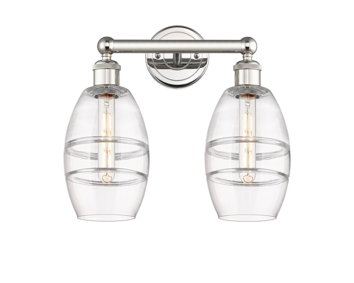 Innovations Lighting Vaz 6" Bath Vanity Light - Polished Nickel Vanity Lights Innovations Lighting   