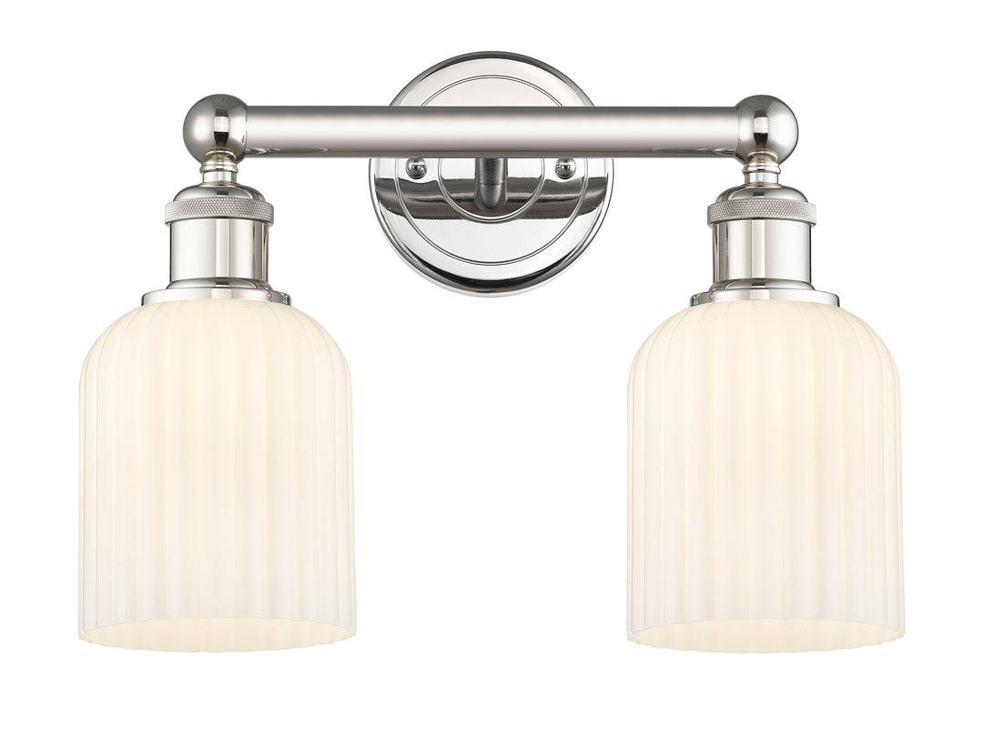 Innovations Lighting Bridal Veil 5" Bath Vanity Light - Polished Nickel Vanity Lights Innovations Lighting   