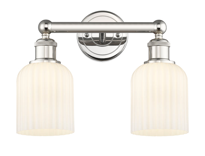 Innovations Lighting Bridal Veil 5" Bath Vanity Light - Polished Nickel Vanity Lights Innovations Lighting   