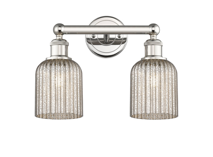 Innovations Lighting Bridal Veil 5" Bath Vanity Light - Polished Nickel Vanity Lights Innovations Lighting   