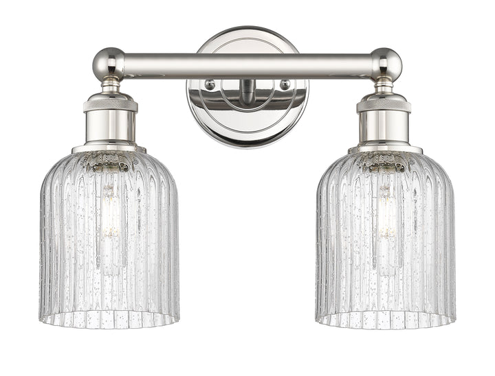 Innovations Lighting Bridal Veil 5" Bath Vanity Light - Polished Nickel Vanity Lights Innovations Lighting   