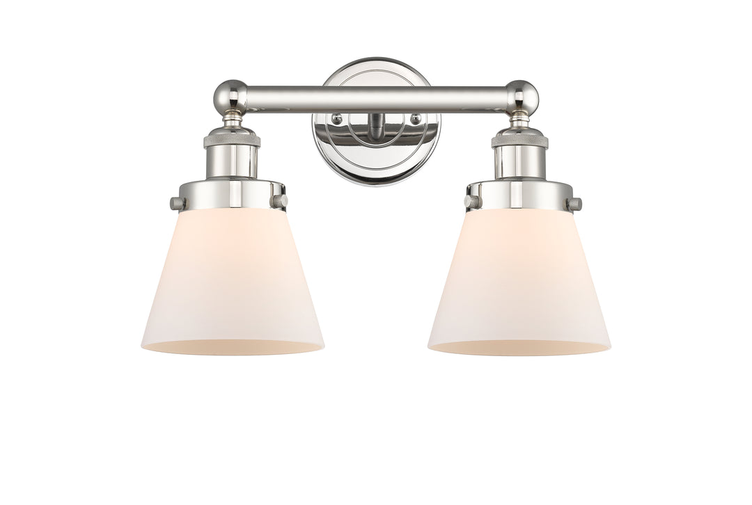 Innovations Lighting Cone 6" Bath Vanity Light - Polished Nickel Vanity Lights Innovations Lighting   