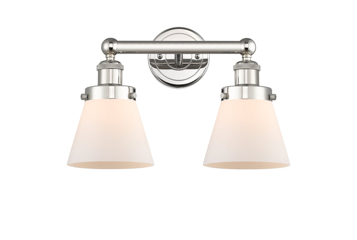 Innovations Lighting Cone 6" Bath Vanity Light - Polished Nickel Vanity Lights Innovations Lighting   