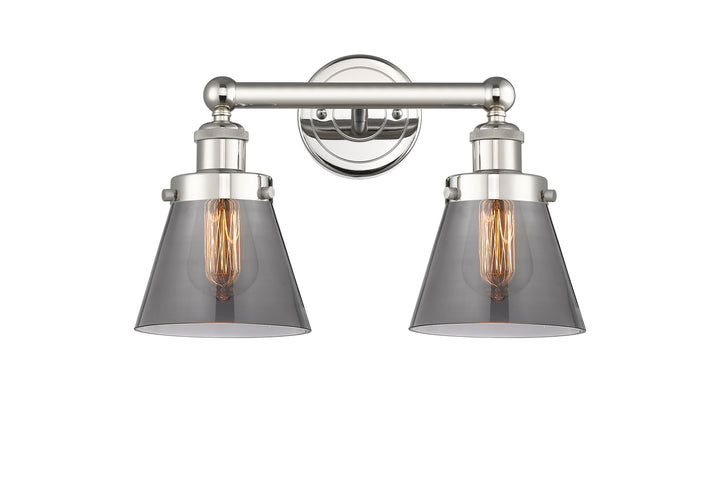 Innovations Lighting Cone 6" Bath Vanity Light - Polished Nickel Vanity Lights Innovations Lighting   