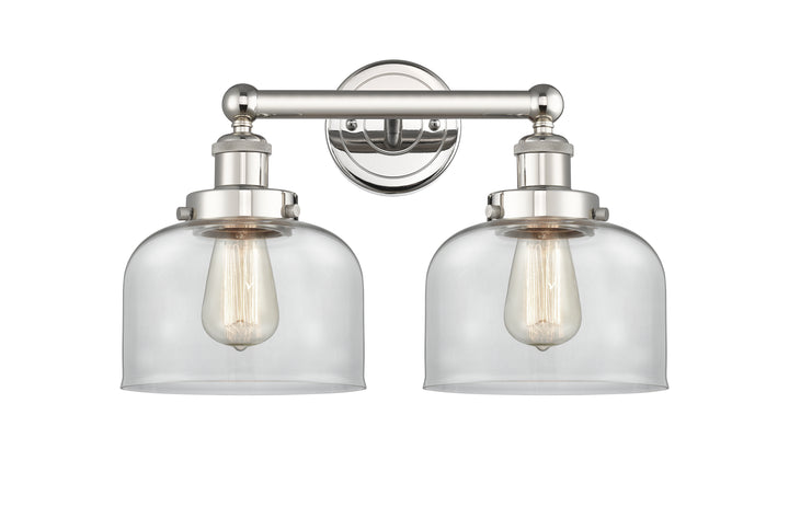 Innovations Lighting Bell 8" Bath Vanity Light - Polished Nickel Vanity Lights Innovations Lighting   