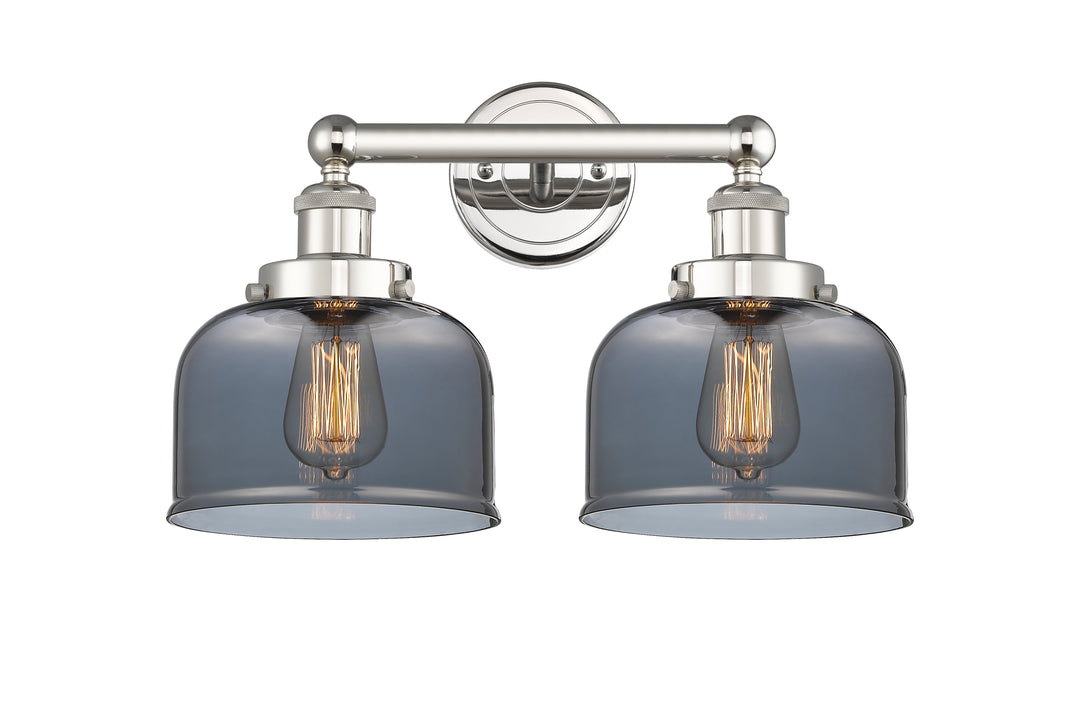 Innovations Lighting Bell 8" Bath Vanity Light - Polished Nickel Vanity Lights Innovations Lighting   