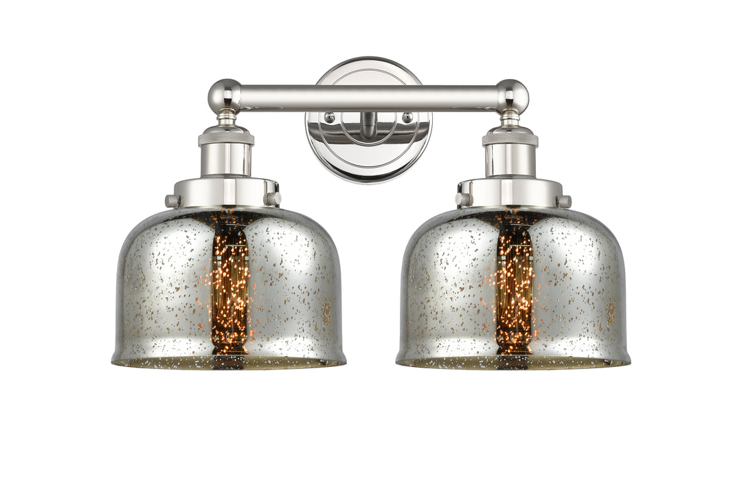 Innovations Lighting Bell 8" Bath Vanity Light - Polished Nickel Vanity Lights Innovations Lighting   