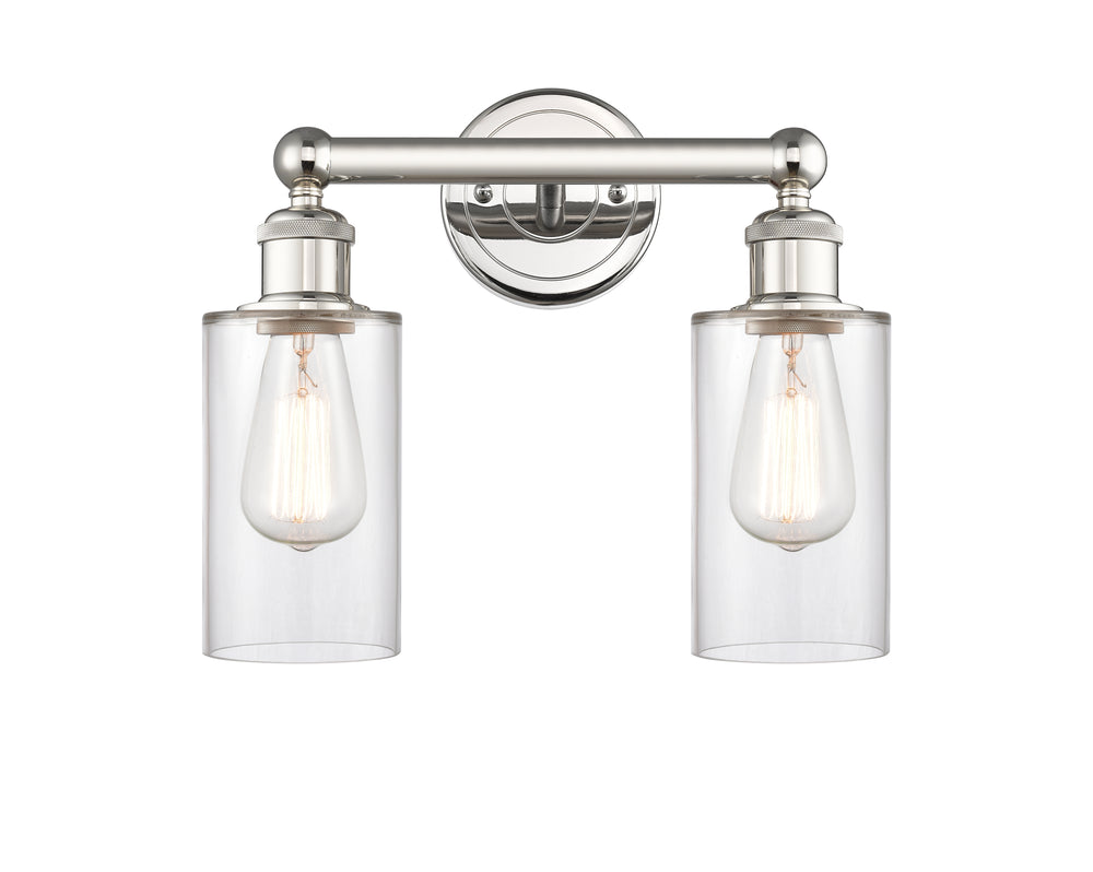 Innovations Lighting Clymer 4" Bath Vanity Light - Polished Nickel Vanity Lights Innovations Lighting   