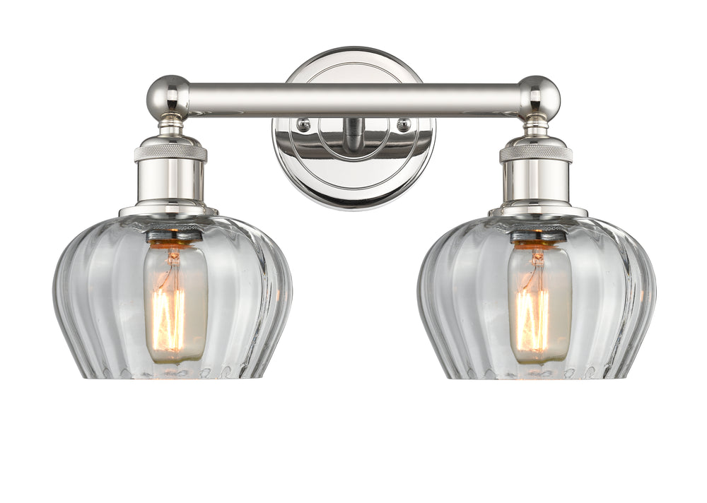 Innovations Lighting Fenton 6.5" Bath Vanity Light - Polished Nickel Vanity Lights Innovations Lighting   