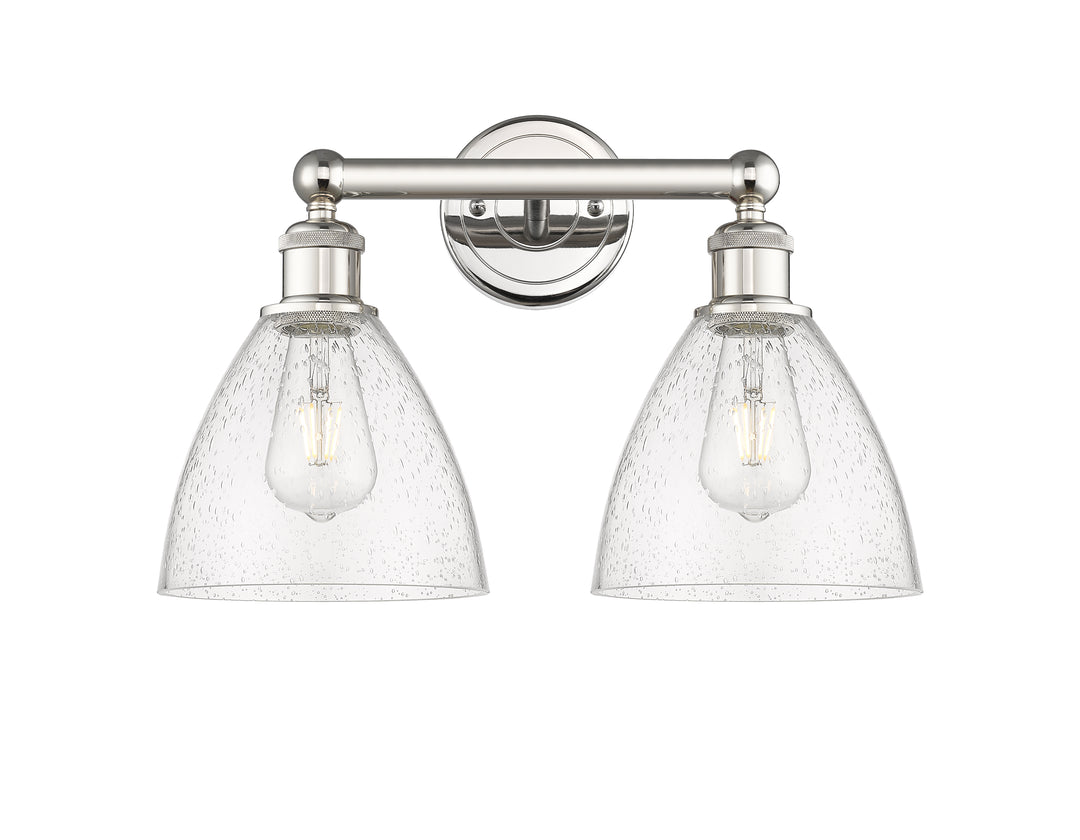 Innovations Lighting Bristol 7.5" Bath Vanity Light - Polished Nickel Vanity Lights Innovations Lighting   