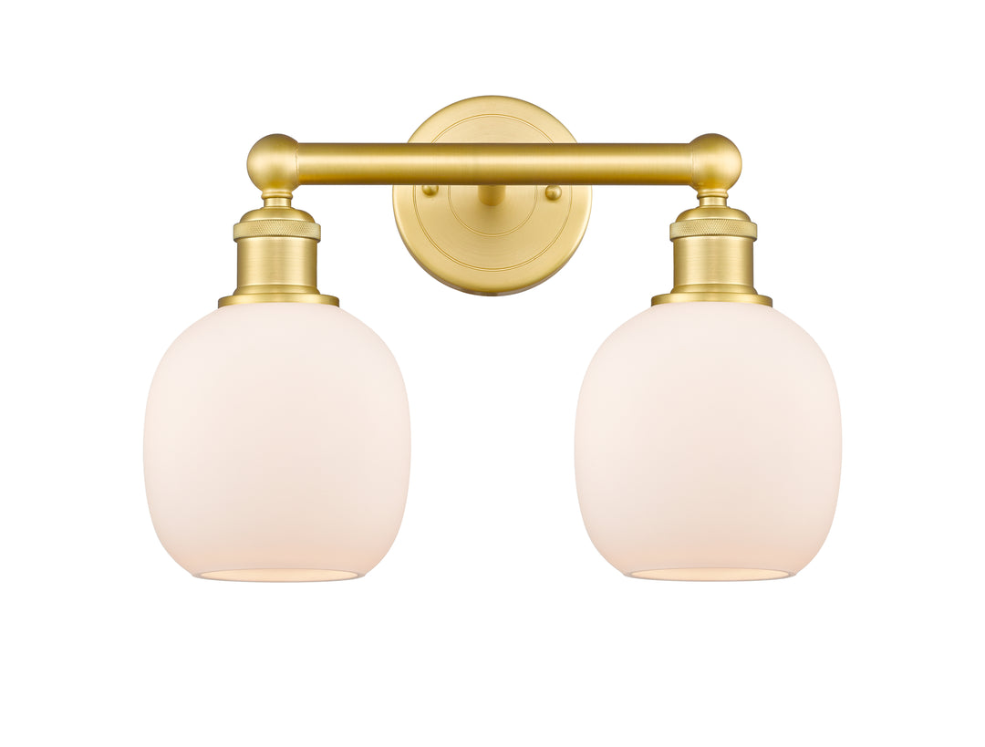 Innovations Lighting Belfast 6" Bath Vanity Light - Satin Gold Vanity Lights Innovations Lighting   