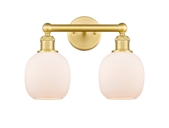 Innovations Lighting Belfast 6" Bath Vanity Light - Satin Gold Vanity Lights Innovations Lighting   