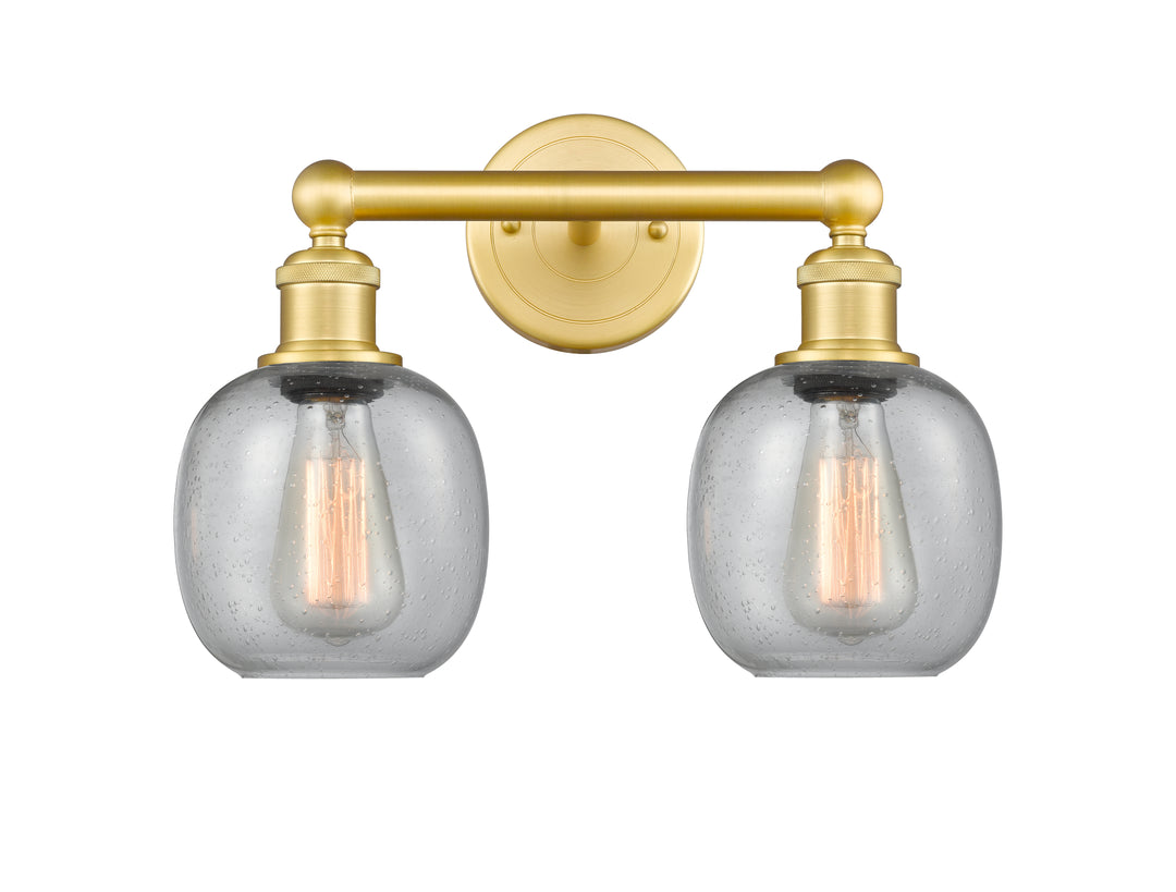 Innovations Lighting Belfast 6" Bath Vanity Light - Satin Gold Vanity Lights Innovations Lighting   