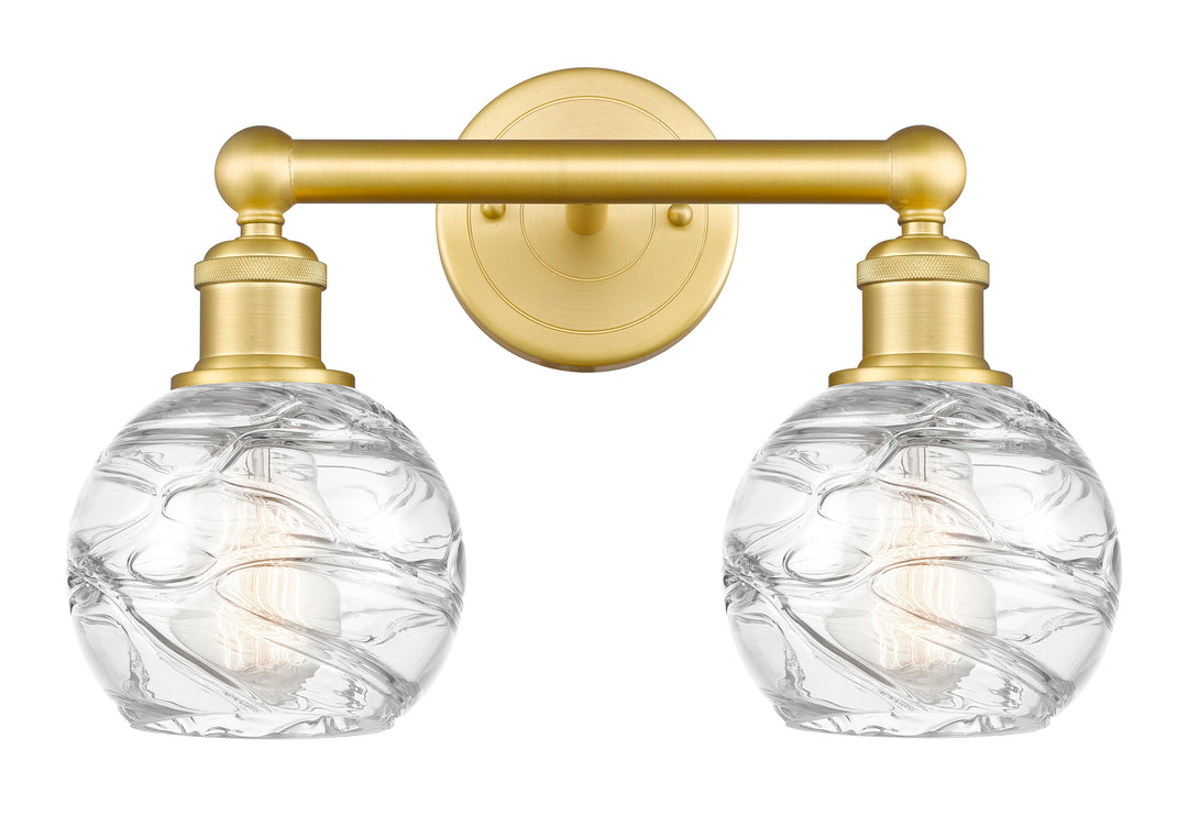 Innovations Lighting Athens Deco Swirl 6" Bath Vanity Light - Satin Gold