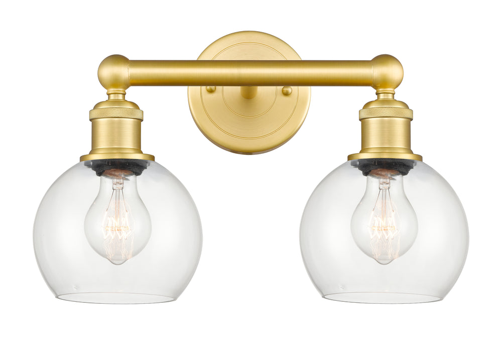 Innovations Lighting Athens 6" Bath Vanity Light - Satin Gold Vanity Lights Innovations Lighting   