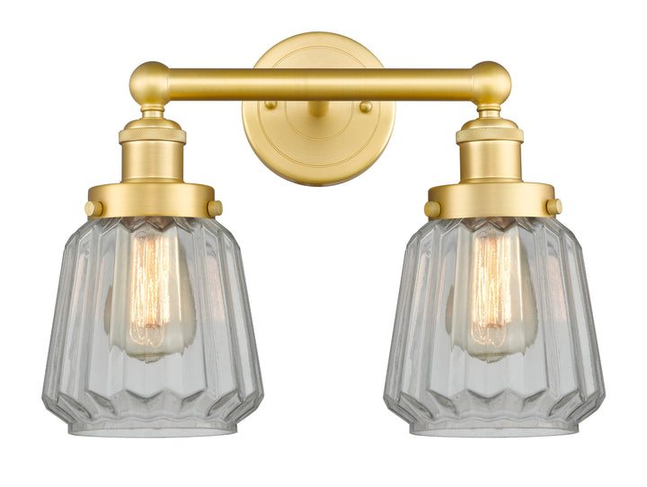 Innovations Lighting Chatham 6" Bath Vanity Light - Satin Gold Vanity Lights Innovations Lighting   