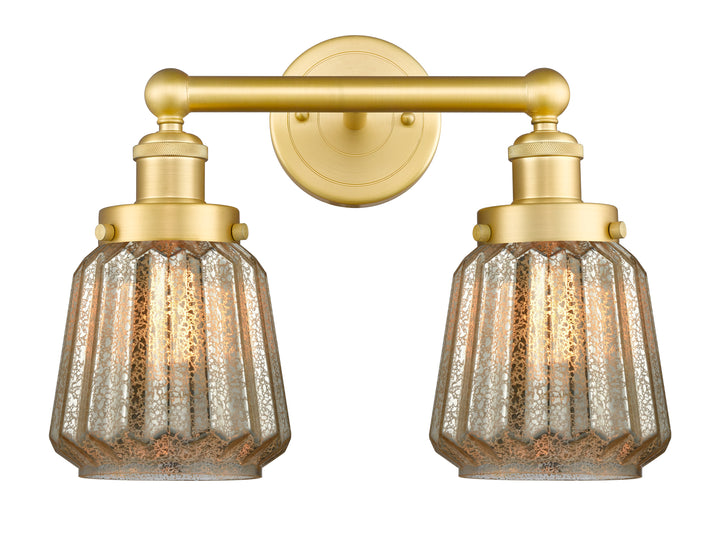 Innovations Lighting Chatham 6" Bath Vanity Light - Satin Gold Vanity Lights Innovations Lighting   