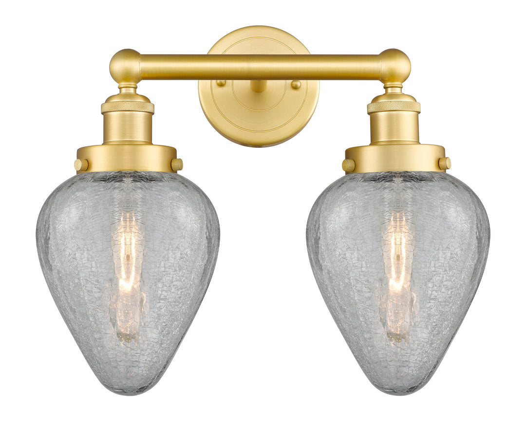 Innovations Lighting Geneseo 6" Bath Vanity Light - Satin Gold Vanity Lights Innovations Lighting   