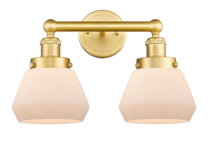 Innovations Lighting Fulton 7" Bath Vanity Light - Satin Gold