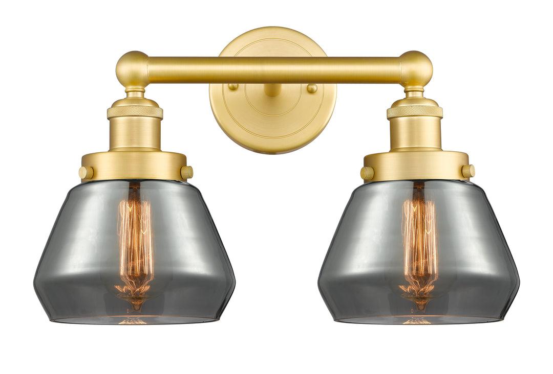 Innovations Lighting Fulton 7" Bath Vanity Light - Satin Gold Vanity Lights Innovations Lighting   