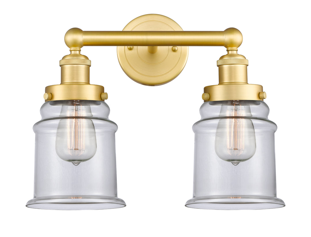 Innovations Lighting Canton 6" Bath Vanity Light - Satin Gold Vanity Lights Innovations Lighting   