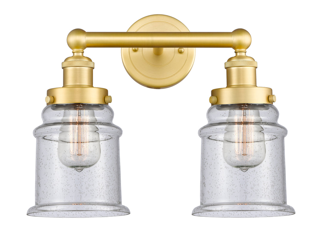 Innovations Lighting Canton 6" Bath Vanity Light - Satin Gold Vanity Lights Innovations Lighting   