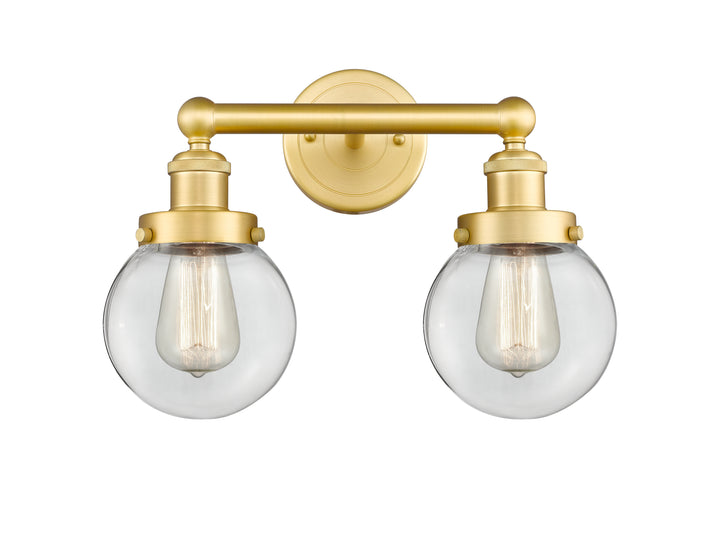 Innovations Lighting Beacon 6" Bath Vanity Light - Satin Gold Vanity Lights Innovations Lighting   