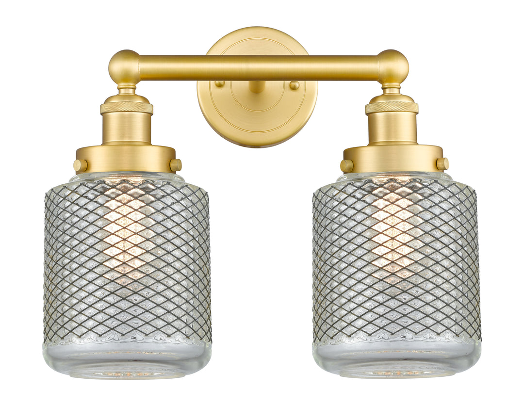 Innovations Lighting Stanton 6" Bath Vanity Light - Satin Gold Vanity Lights Innovations Lighting   