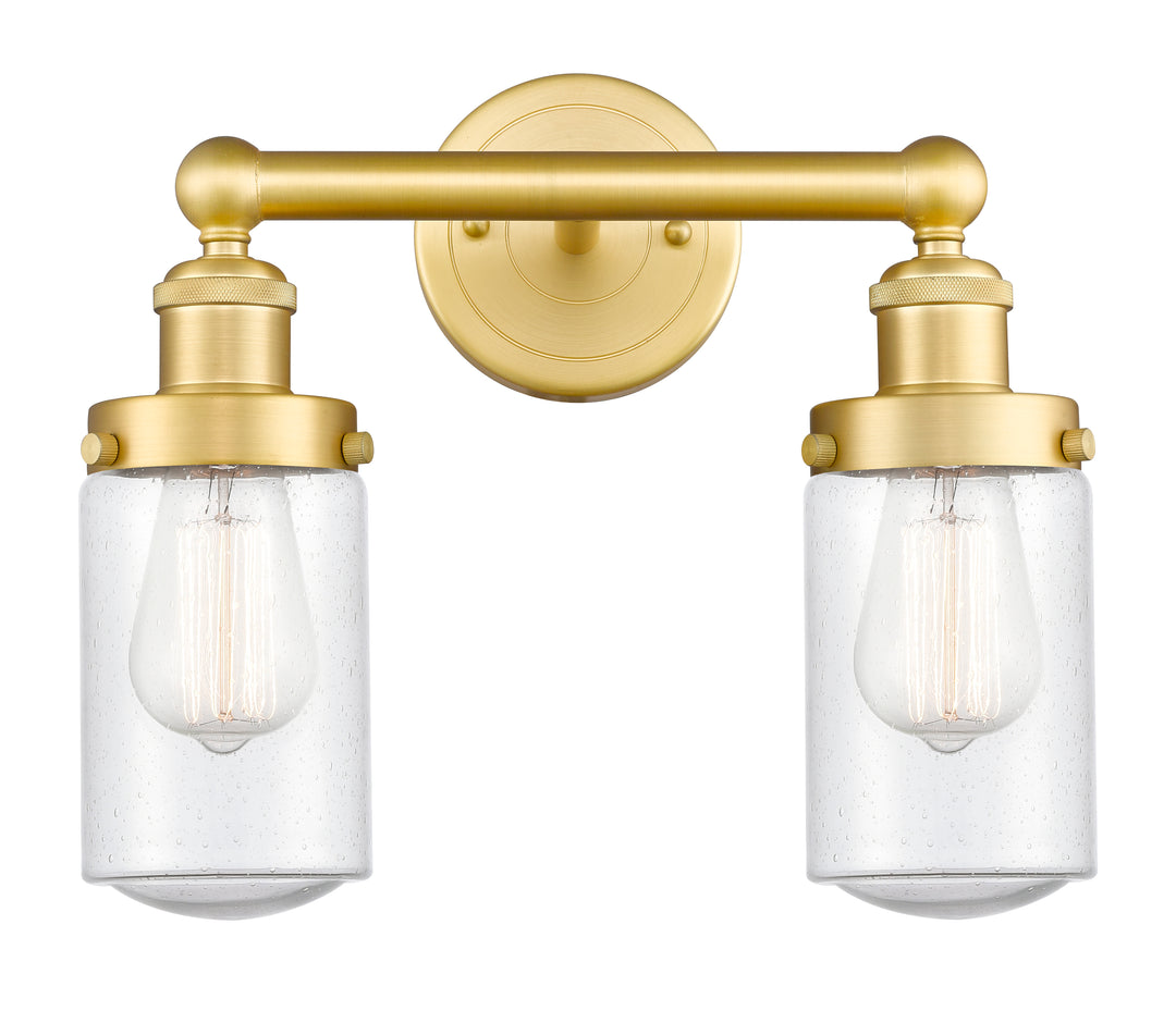 Innovations Lighting Dover 4.5" Bath Vanity Light - Satin Gold Vanity Lights Innovations Lighting   