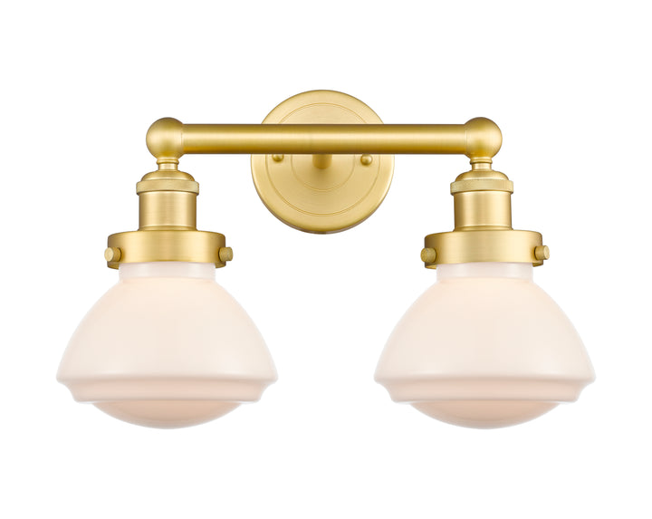 Innovations Lighting Olean 6.75" Bath Vanity Light - Satin Gold Vanity Lights Innovations Lighting   