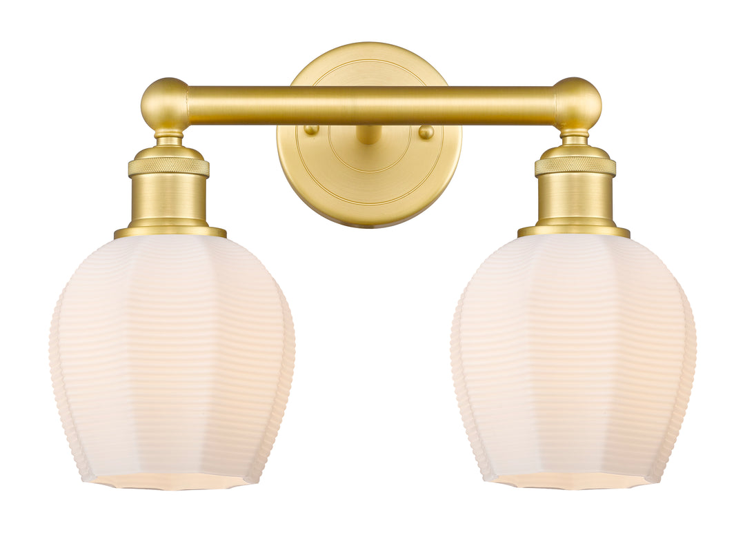 Innovations Lighting Norfolk 6" Bath Vanity Light - Satin Gold Vanity Lights Innovations Lighting   