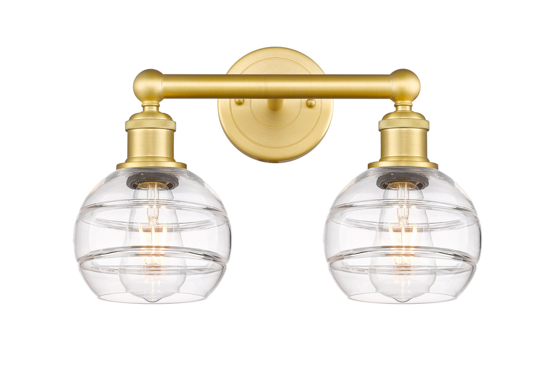 Innovations Lighting Rochester 6" Bath Vanity Light - Satin Gold Vanity Lights Innovations Lighting   